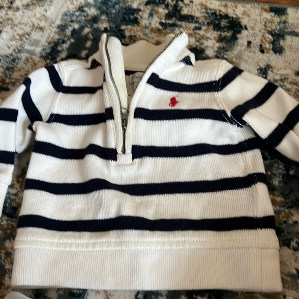 Boys 6m Ralph Lauren cotton sweater & jeans set